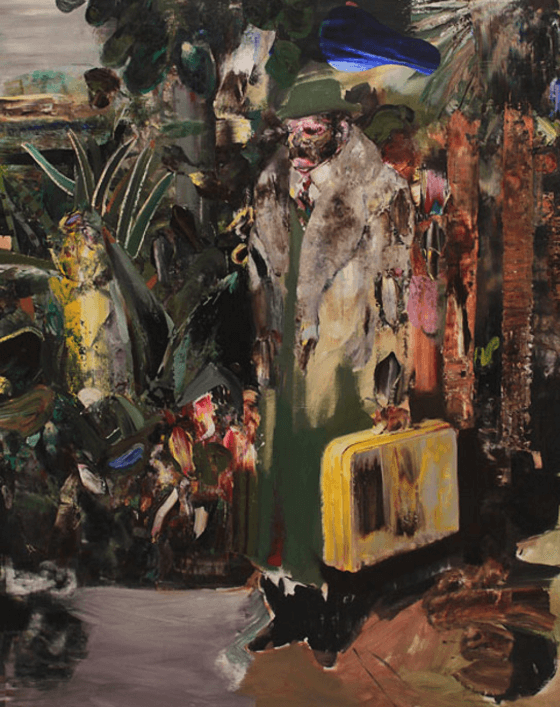 2014Adrian Ghenie, The Arrival, 2014