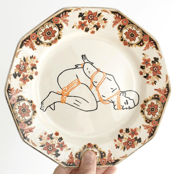 Le ceramiche gay vintage e sfacciate di Pansy Ass