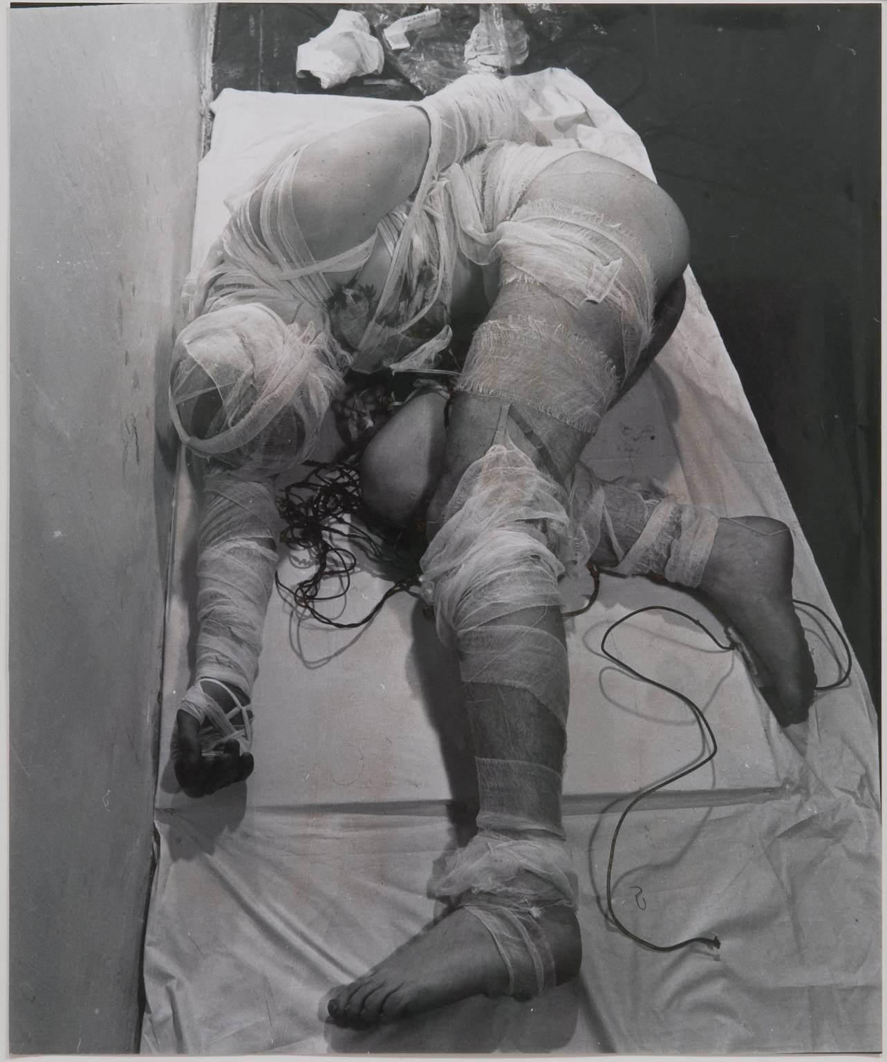 3rd Action 1965, printed early 1970s Rudolf Schwarzkogler 1940-1969 Purchased 2002 https://www.tate.org.uk/art/work/T11848