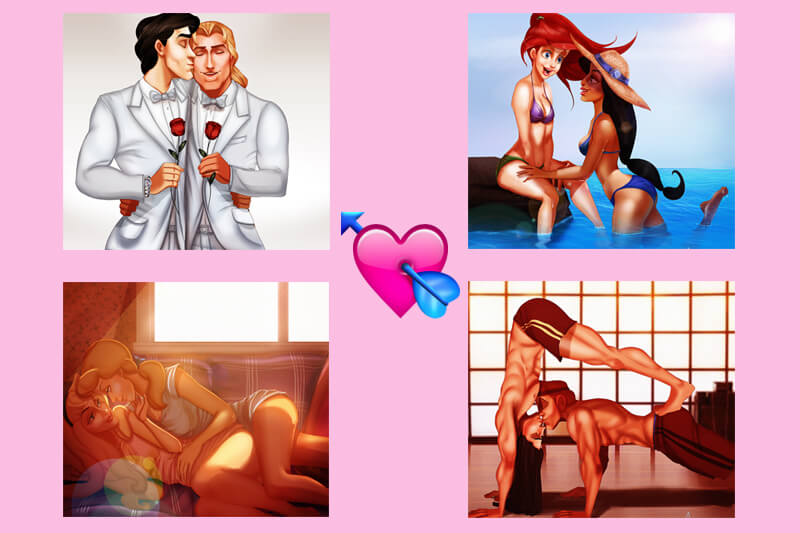 Disney: cosa succederebbe se principi e principesse fossero gay e lesbiche?