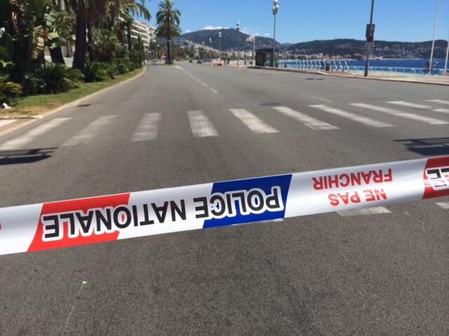 Nizza, il lungomare della strage come appare ora (foto Roberto Schinardi)