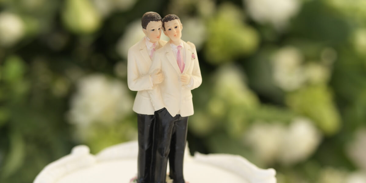 Perché e quando possiamo usare la parola "matrimonio" per le unioni civili - gAY WEDDING CAKE - Gay.it