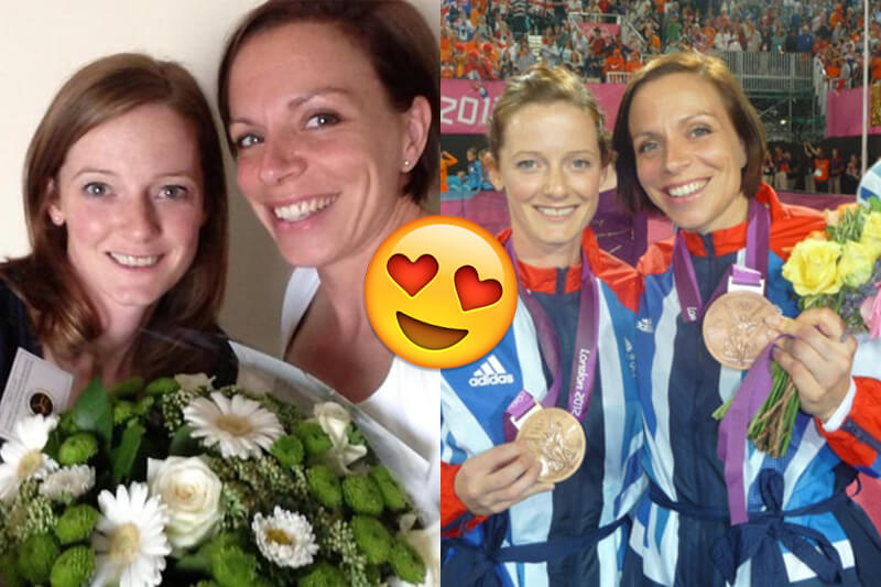 La prima coppia sposata di atlete lesbiche verso le Olimpiadi!