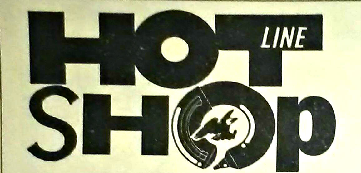 Logo dell'Hotline Shop, il primo negozio gay di vendita per corrispondenza di libri, riviste e merchandising in Italia. Aprì poco l'uscita del primo numero di "Hotline", ad inizio 1991.