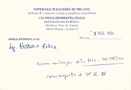 AIDS esperienza felix 8