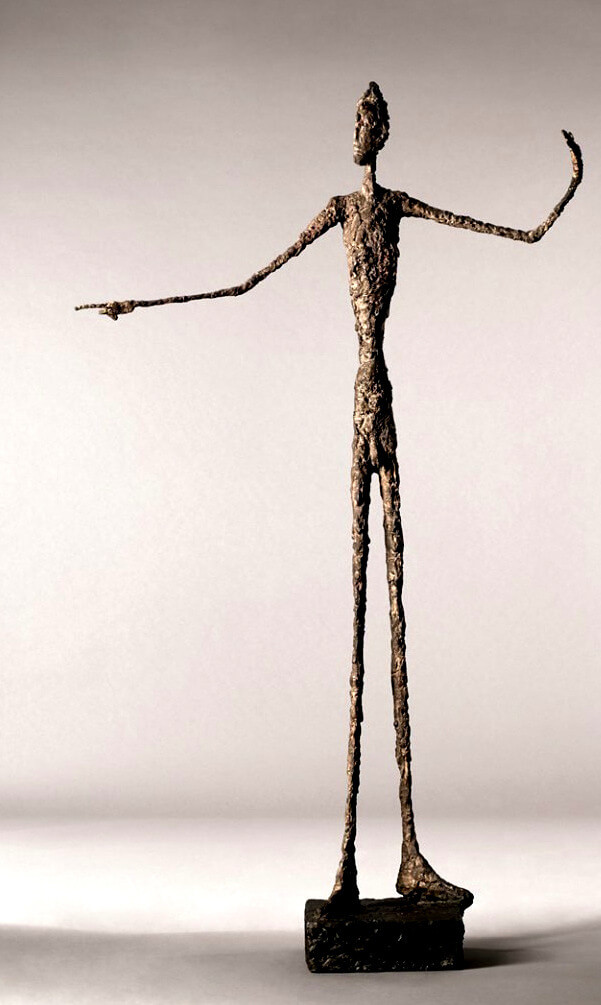 Alberto Giacometti, L'Homme au Doigt, 1947