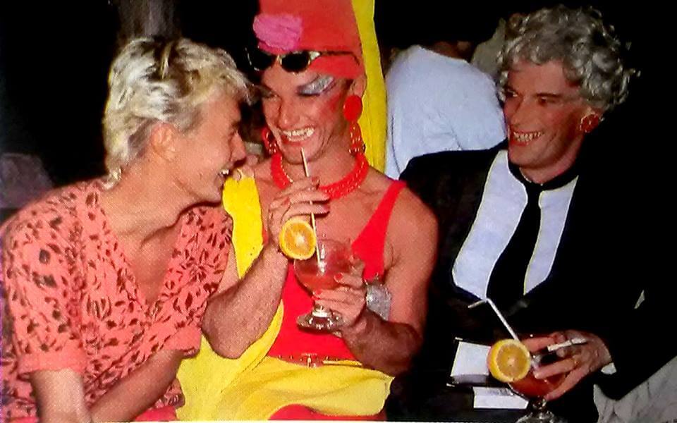 Allegra combriccola, Rodi Garganico, 1984.