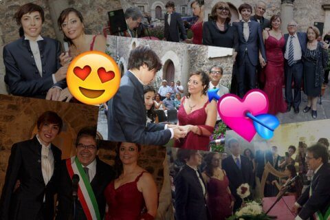 Unioni civili: Laura e Rosalba, prime spose a Catania! - Unioni civili catania - Gay.it