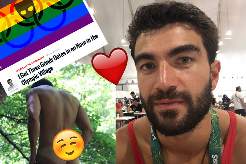 Rio 2016: Amini Fonua contro il giornalista nemico dei gay, lo massacra su Twitter e mostra il c*lo