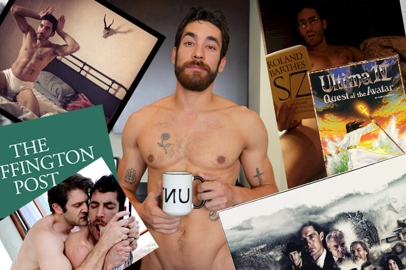 Dale Cooper, l'attore hard che scrive per l'Huffington Post e ha rubato il nome a Twink Peaks - dale cooper love - Gay.it