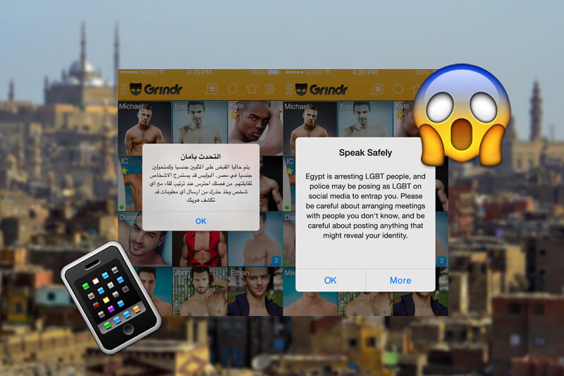 Egitto shock: la polizia usa Grindr per localizzare i gay e arrestarli