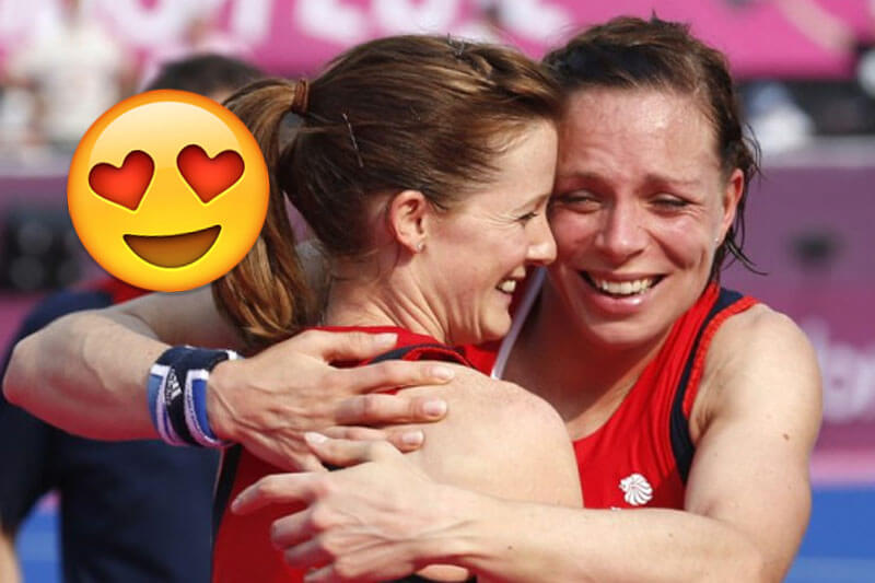 Rio 2016: la prima coppia lesbica sposata trionfa e vince l'oro! - gb hockey - Gay.it