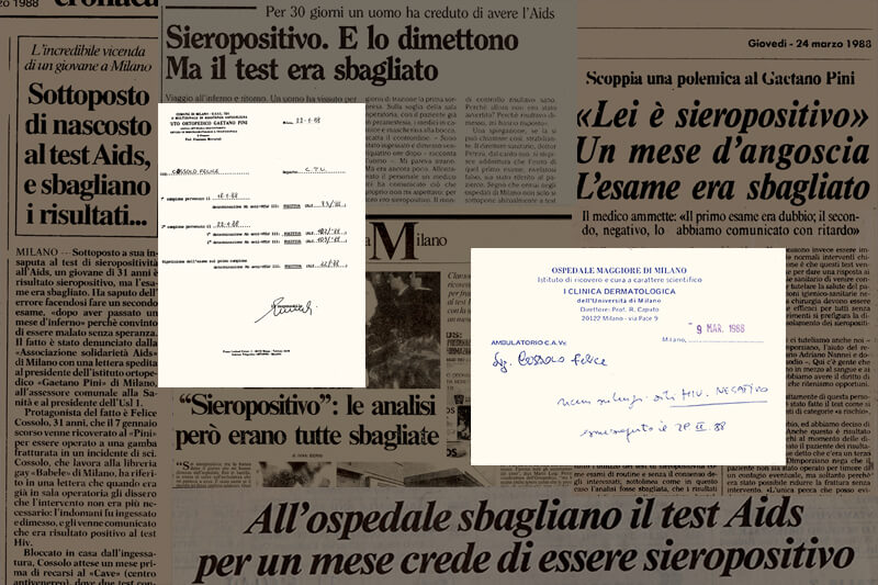 Io, creduto sieropositivo per un mese: ma il test era sbagliato
