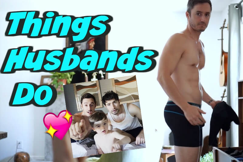 Cose che due mariti (e il loro bambino) fanno: Matt e Blue su Youtube