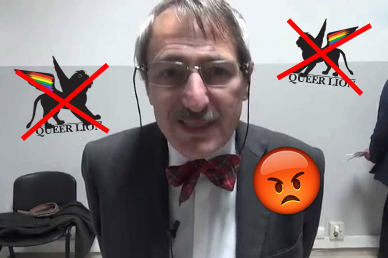 Pro Vita contro il Queer Lion di Venezia: “Blasfemo e immorale, promuove l’omosessualizzazione”