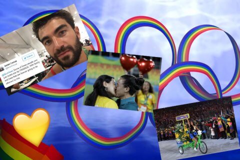 Rio 2016: ecco perché amiamo queste olimpiadi del femminile, del corpo e dell'amore - rio love 1 - Gay.it