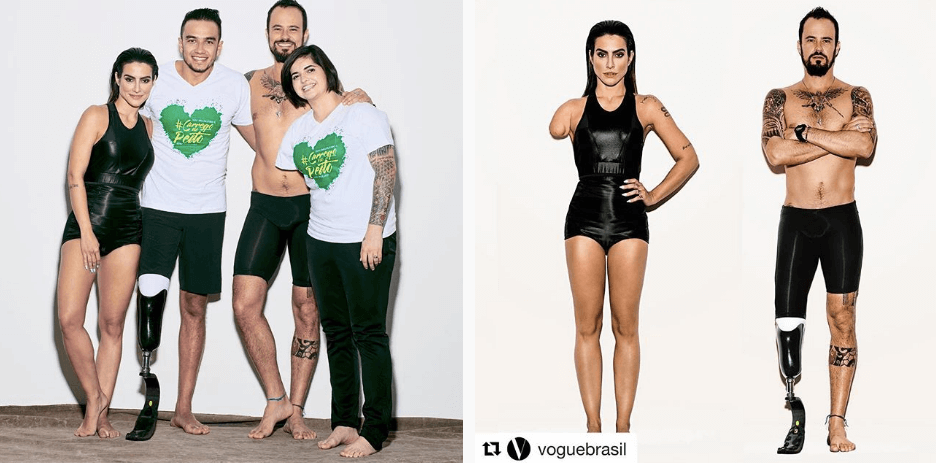Paralimpiadi: Vogue Brasile modifica le foto dei modelli e li rende disabili. Giusto o sbagliato?