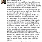 Vergognoso linciaggio omofobo del Presidente Centro Studi Danteschi su Facebook: "Rotti in culo, morirete tutti di AIDS" - Thumbnail