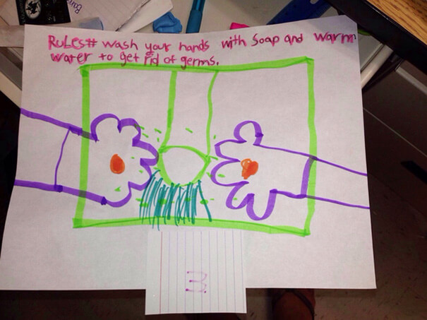 Bambini che disegnano peni per sbaglio