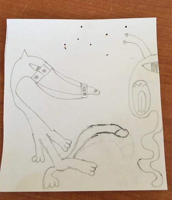 Bambini che disegnano peni per sbaglio