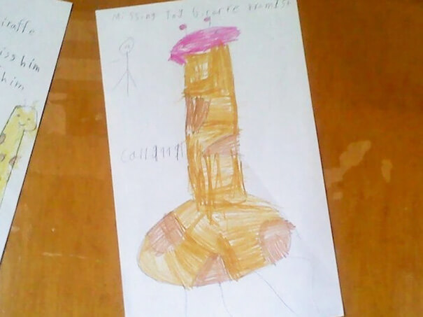 Bambini che disegnano peni per sbaglio