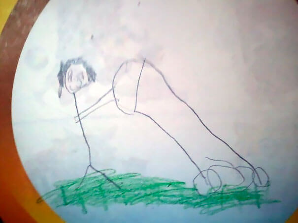 Bambini che disegnano peni per sbaglio