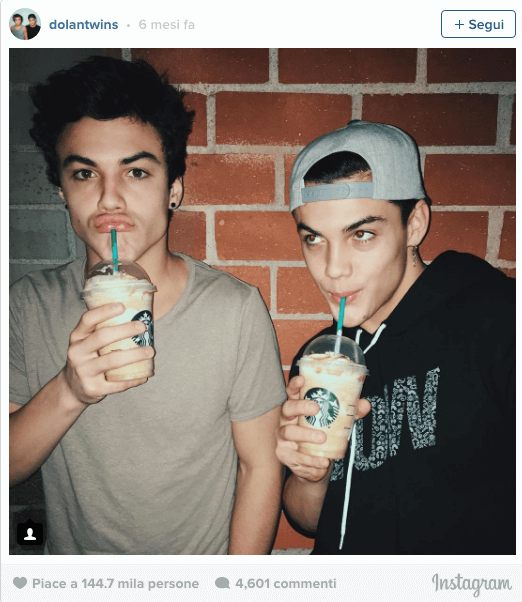 Le dieci coppie di gemelli più hot di Instagram