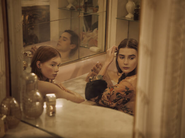 Jared Leto, Julia Hafstrom and Vera Van Erp / photo Glenn Luchford for Gucci