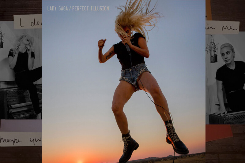 Lady Gaga in salsa rock? Ecco la cover e la data di uscita di “Perfect Illusion”