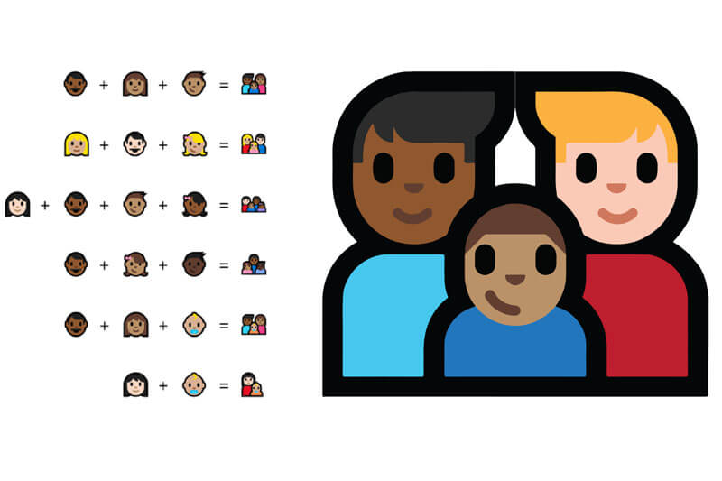 Microsoft lancia le emoji LGBT personalizzabili all'infinito - microsoft emoji - Gay.it