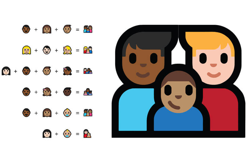 Microsoft lancia le emoji LGBT personalizzabili all’infinito