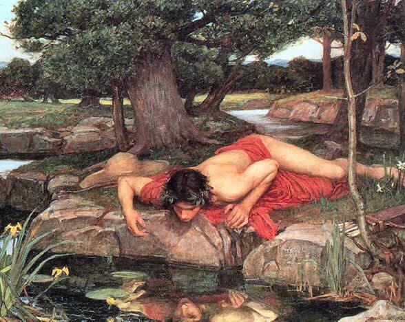 classic-greek-myth-art-print-narcissus-by-waterhouse