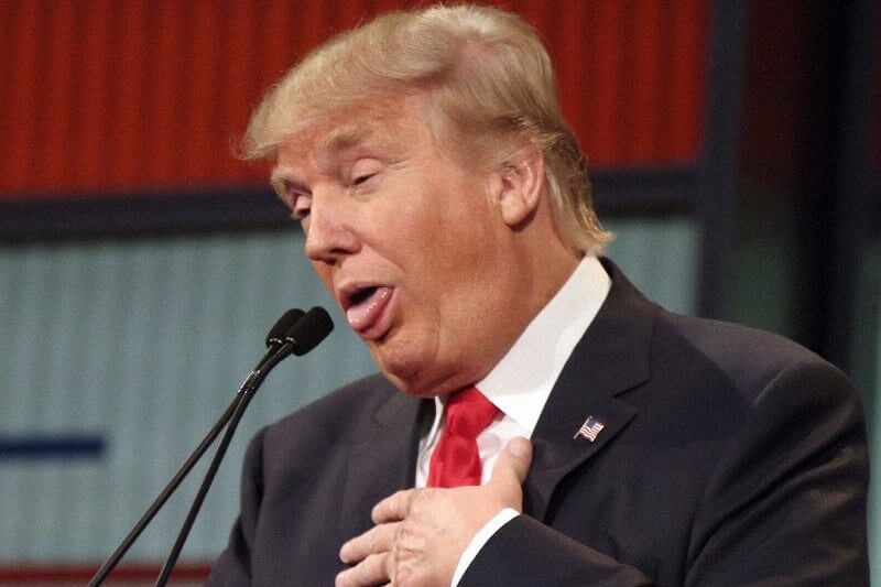 Donald Trump si vanta: “Non ho mai avuto un pensiero gay nella mia vita”