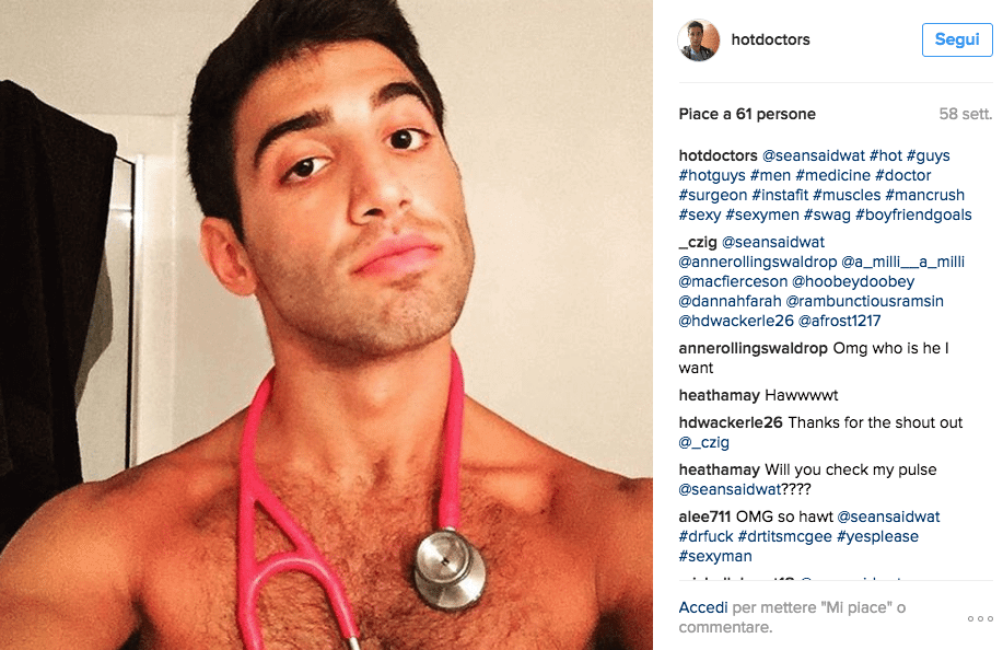Ecco i dieci dottori più sexy di Instagram: ti faranno venire voglia di ammalarti!