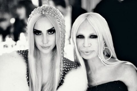 È confermato: Lady Gaga sarà Donatella Versace in American Crime Story - gaga versace - Gay.it