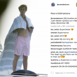 Justin Bieber con simbolo checked sui genitali e boxer rosa alle Barbados - Thumbnail