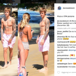 Justin Bieber con simbolo checked sui genitali e boxer rosa alle Barbados - Thumbnail