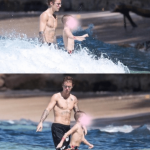 Justin Bieber con simbolo checked sui genitali e boxer rosa alle Barbados - Thumbnail
