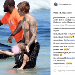 Justin Bieber con simbolo checked sui genitali e boxer rosa alle Barbados - Thumbnail