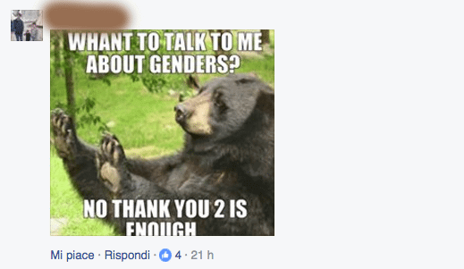 Cascata di commenti transfobici sotto il video di Felix, teenager trans FtM - Schermata 2016 12 15 alle 16.14.43 - Gay.it