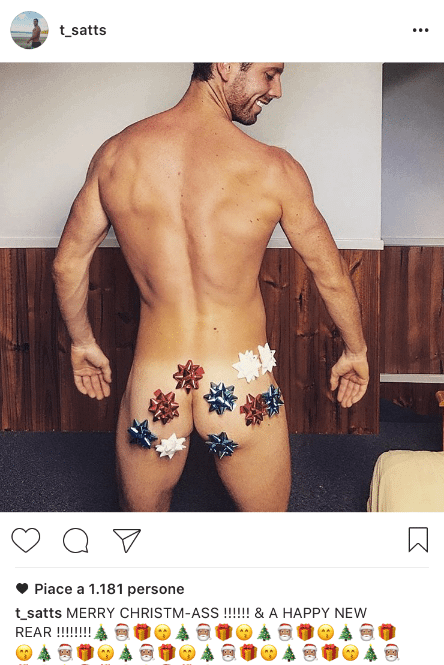 Modelli amatoriali in formato natalizio: su Instagram impazza l'hashtag #gaychristmas