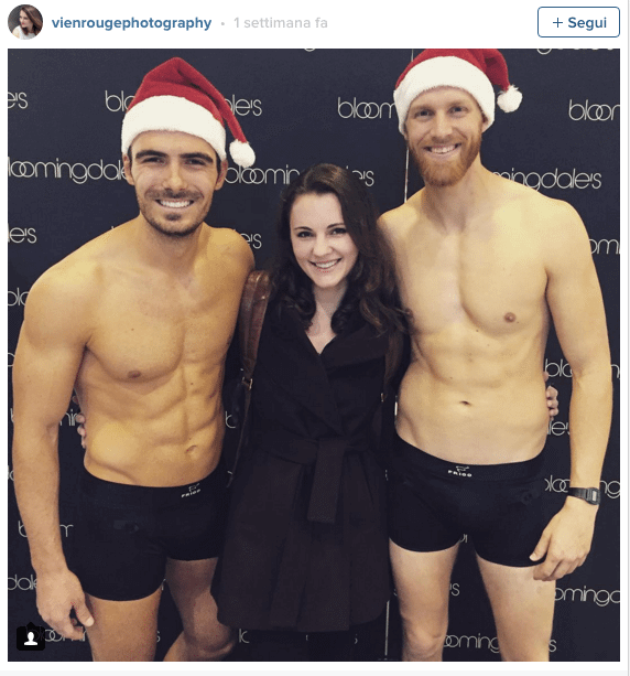 Modelli amatoriali in formato natalizio: su Instagram impazza l'hashtag #gaychristmas