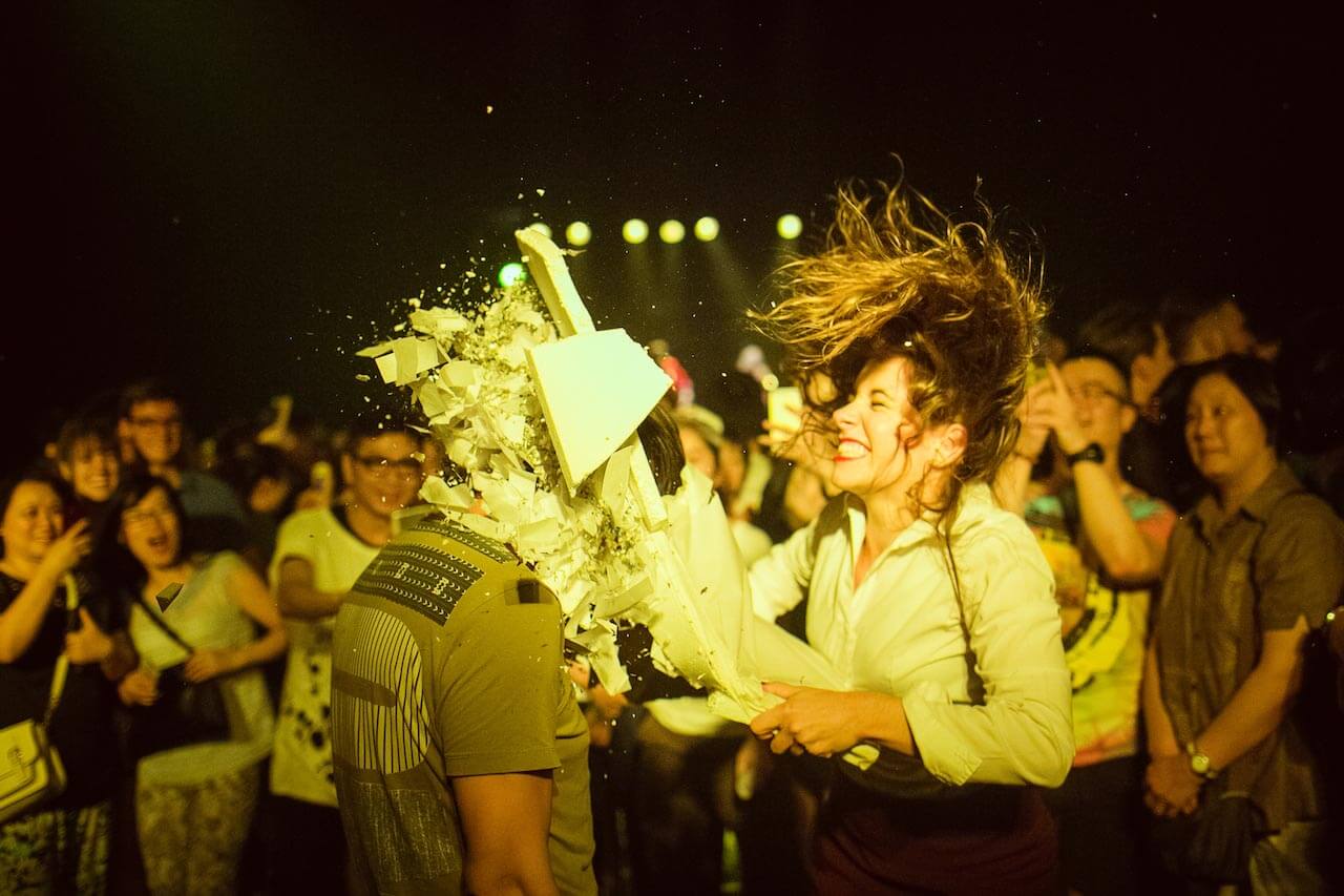 Visioni, suoni, acrobrazie in 3D: questo è Fuerza Bruta - GALLERY
