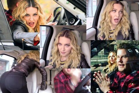 Madonna al Carpool Karaoke: ecco la puntata - madonna 1 - Gay.it