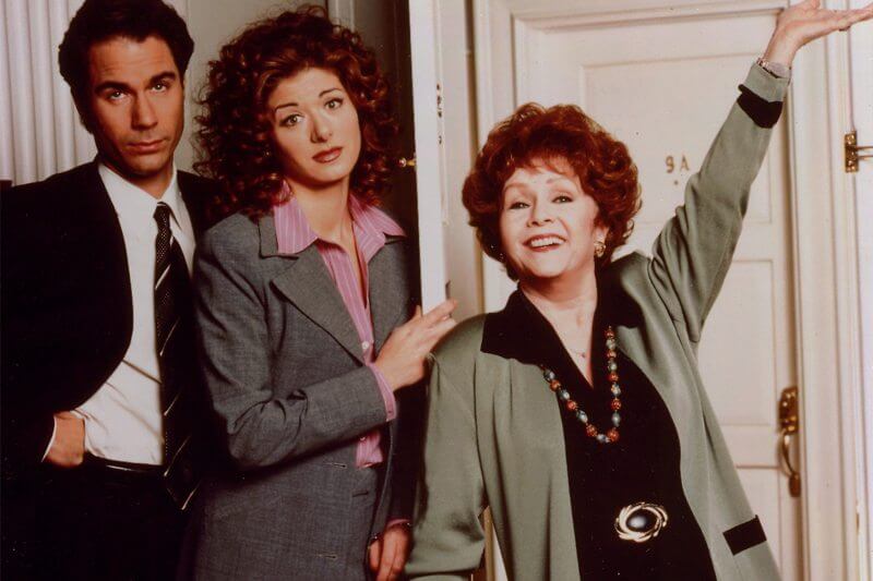 Quando Debbie Reynolds interpretava la mamma di Grace in Will&Grace