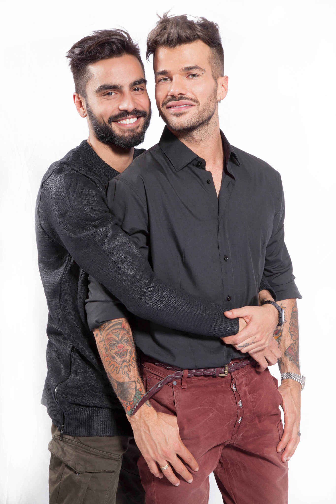 Claudio Sona: "Ha vinto il mio amore per Mario!" - Claudio e Mario POSATO CREDITS MIRTA LISPI PER PHOTOMOVIE - Gay.it