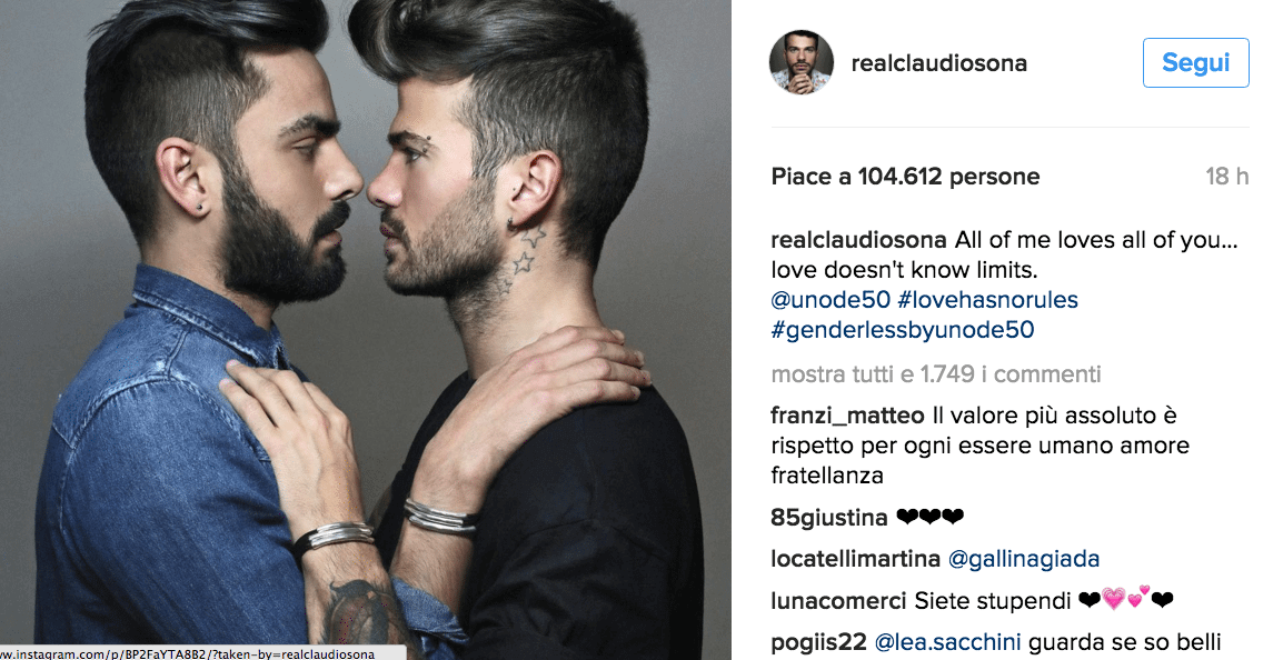 Uomini e Donne: Claudio Sona dichiara il suo amore a Mario Serpa! - Schermata 01 2457784 alle 12.44.25 - Gay.it