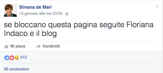 Facebook censura la fan page di Silvana De Mari, la dottoressa omofoba - Schermata 2017 01 17 alle 10.11.26 - Gay.it