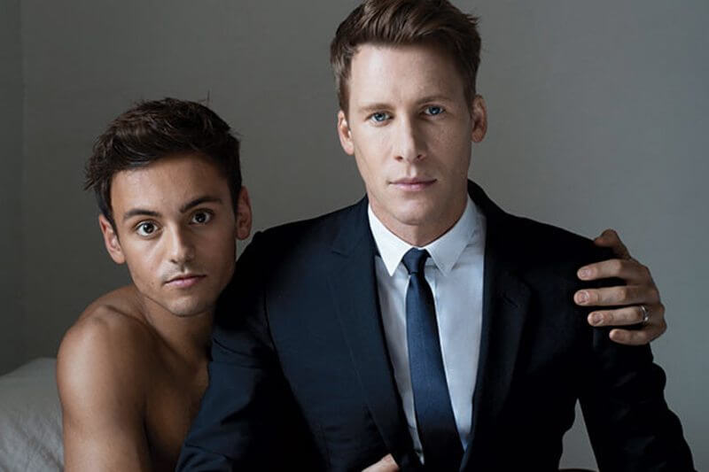 Il fidanzato di Tom Daley sui tradimenti online: “Sapevo già tutto”