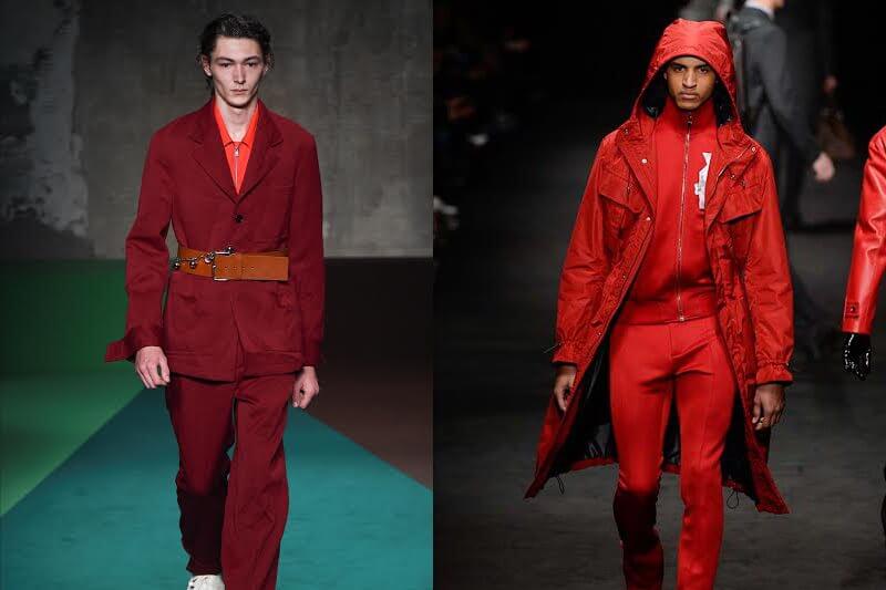 Vedo rosso: Marni, Versace, Neil Barrett, Burlon